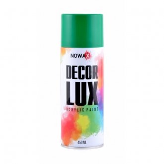 Акриловая краска глянцевая зеленая мята Decor Lux (6029) 450мл - Nowax NX48028