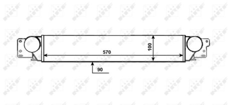 INTERCOOLER OPEL ANTARA 2,0CDTI CAPTIVA 2,0D NRF 309087