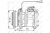 Компрессор, кондиционер NRF 32823 (фото 5)