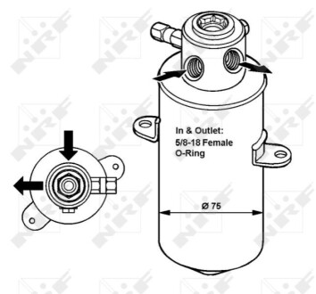 Интеркулер NRF 33033