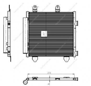 Конденсатор, система кондиціонування повітря NRF 350445