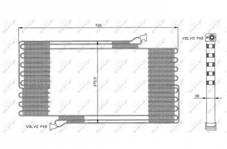 Автозапчастина NRF 35472