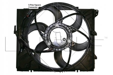 Вентилятор, система охолодження двигуна NRF 47209 (фото 1)