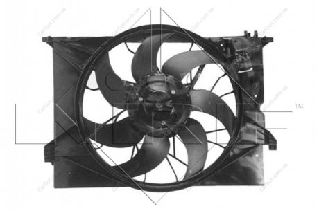 Вентилятор, охлаждение двигателя NRF 47298 (фото 1)
