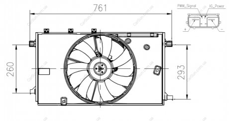 WENTYLATOR CHLODNICY NRF 47933