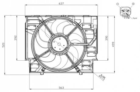 Автозапчастина NRF 47960