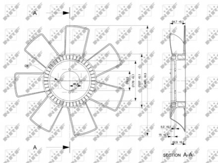 Автозапчасть NRF 49844