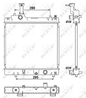 Автозапчасть NRF 53078A