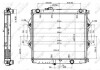 Радіатор, система охолодження двигуна NRF 53151 (фото 1)