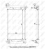 Радиатор, охлаждение двигателя NRF 53373 (фото 3)