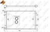 Радіатор, система охолодження двигуна NRF 53404 (фото 9)