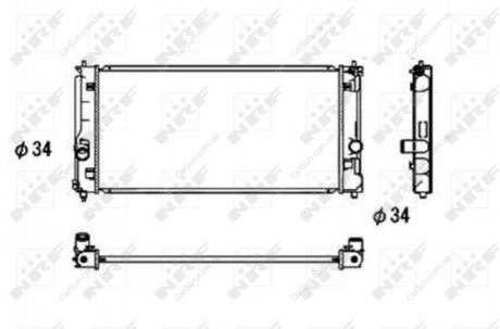 КУЛЕР ДЛЯ ВОДИ NRF 53709 (фото 1)