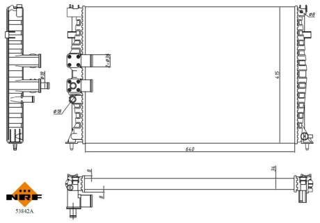 КУЛЕР ДЛЯ ВОДИ NRF 53842A