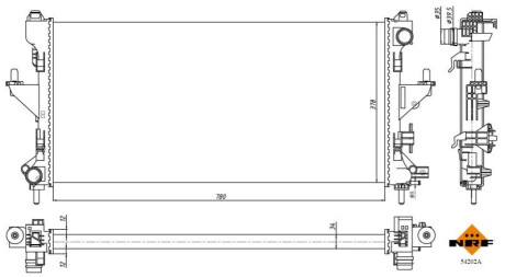 КУЛЕР ДЛЯ ВОДИ NRF 54202A