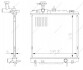 Радіатор, система охолодження двигуна NRF 550022 (фото 1)