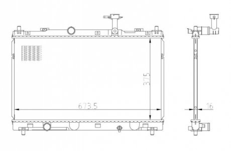 Автозапчастина NRF 550031