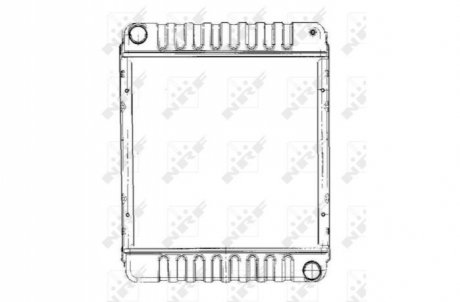 Радиатор, охлаждения дивгателя NRF 55311