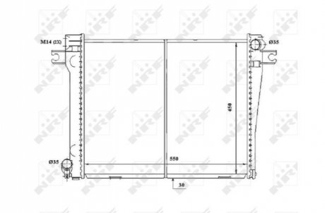 Автозапчасть NRF 58338