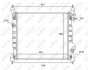 Радіатор, система охолодження двигуна NRF 58454 (фото 1)