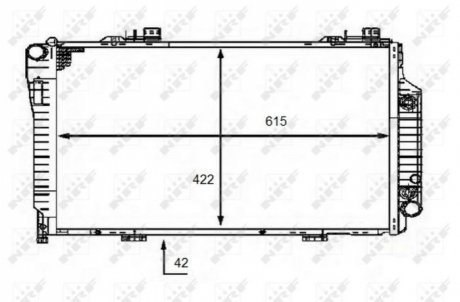 Автозапчасть NRF 58483