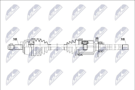 ПІВВІСЬ NTY NPW-AR-026