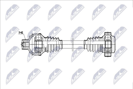 DRIVESHAFT NTY NPW-AU-081