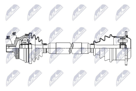 DRIVESHAFT NTY NPW-AU-093