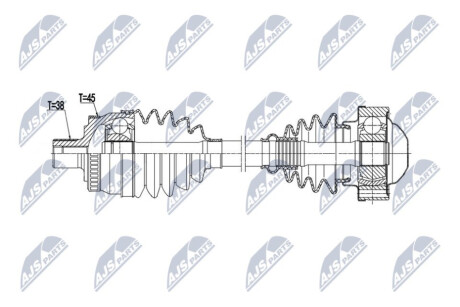 ПІВВІСЬ NTY NPW-AU-109