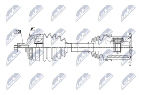 ПІВВІСЬ NTY NPW-AU-114