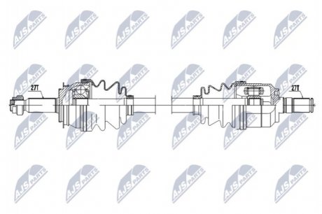 Приводний вал NTY NPW-HY-615