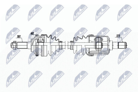 ПОЛУОСЬ NTY NPW-KA-386 (фото 1)