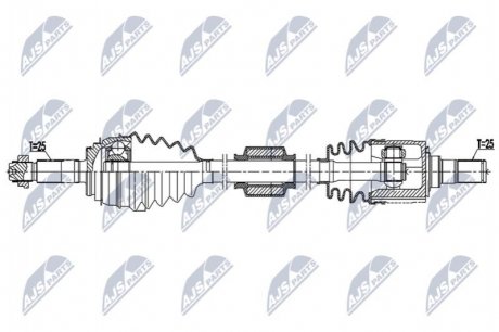 Приводной вал NTY NPW-KA-394