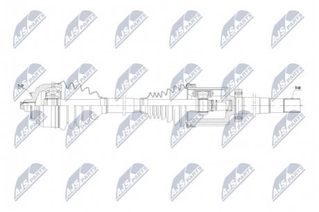 Приводной вал NTY NPW-ME-168