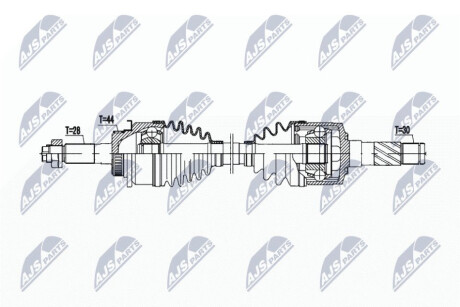 DRIVESHAFT NTY NPW-MZ-090