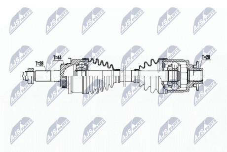 ПРИВІНИЙ ВАЛ NTY NPW-MZ-092