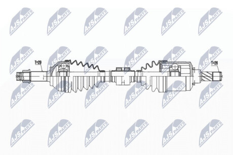 ПОЛУОСЬ NTY NPW-NS-168