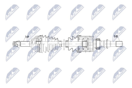 ПОЛУОСЬ NTY NPW-NS-171