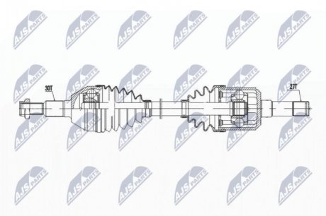 Приводний вал NTY NPW-PL-145