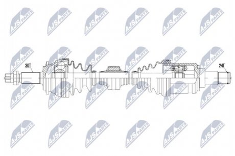 Приводной вал NTY NPW-TY-184