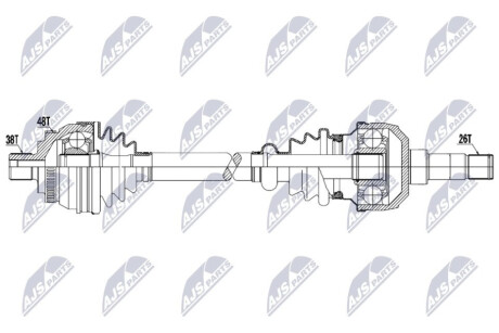 ПІВВІСЬ NTY NPW-VW-202