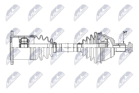 ПІВВІСЬ NTY NPW-VW-212