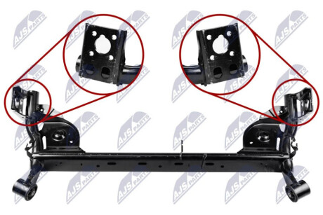 REAR AXLE BEAM NTY ZRZ-RE-037