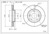 Диск гальмівний /P/ CEED 1.4DT 12- OEM 250356 (фото 1)