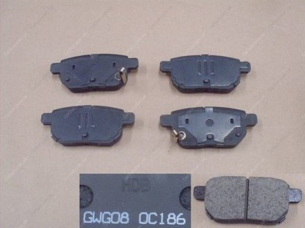 Колодки тормозные задние VOLEEX C30,C10 Haval, M43502340-G08 OEM 3502340-G08 (фото 1)