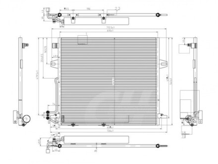 CHLODNICA DO KLIMAT.DB W164 320CDI 05- OEM 607688