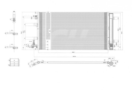 CHLODNICA DO KLIMAT.FLUENCE 1.5 08- OEM 612264