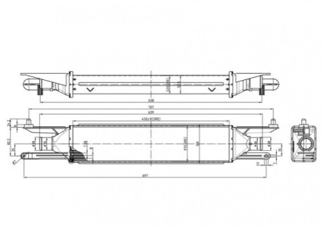 CHLODNICA POWIETRZA PUNTO 1.3D 05- OEM 612502