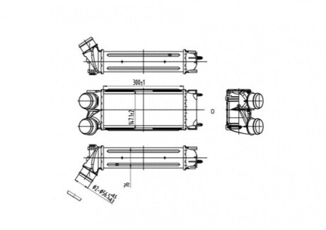 CHLODNICA C4 1.6I 16V TURBO 04- OEM 612521