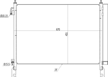 CHLODNICA DO KLIMAT.KOLEOS 2.0DCI 08- OEM 614553