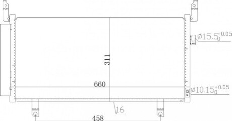 CHLODNICA DO KLIMAT.SUBARU FORESTER 12- OEM 621622